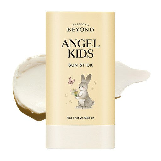 Biyondeu Enjel Kijeu Jiwosi Seon Stick SPF 50+ PA++++, 18 g, 1 Pack (비욘드 엔젤 키즈 지워시 선)