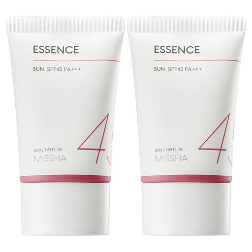 Misya Ol Eoraundeu Set Peu Beulrok Essence Sunscreen SPF 45 PA+++, 50 ml, 2 Pack (미샤 올 어라운드 프 블록)