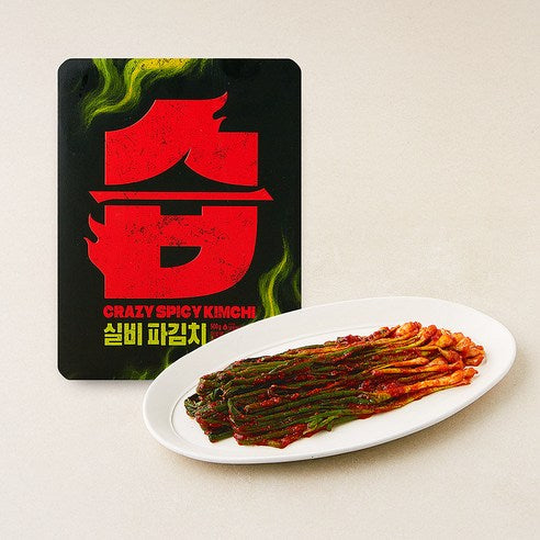 CJ CheilJedang Seup Silbi Pa Kimchi , 500 g, 1 Pack (CJ제일제당 습 실비 파김치, 500g, 1개)
