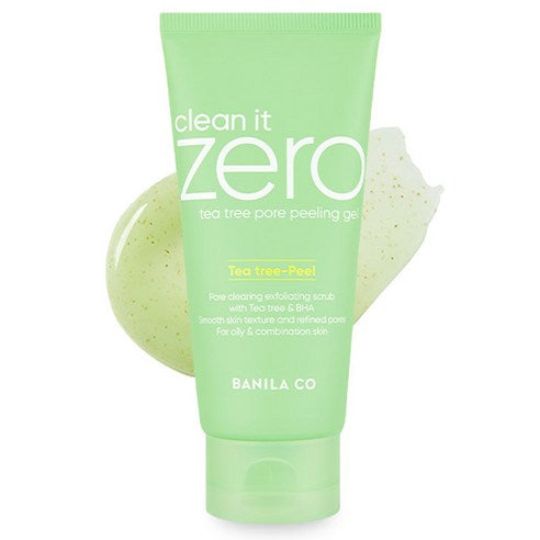 Banila Co Keulrin It Je Tea Tree Packets Eo Peeling Gel , 120 ml, 1 Pack (바닐라코 클린 잇 제로 티트리 포어 필링 젤, 120ml, 1개)