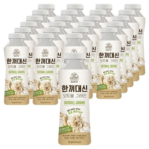 Altiseuteu Kkidaesin Oteubol Geurein , 50 g, 24 Pack (알티스트 끼대신 오트볼 그레인)