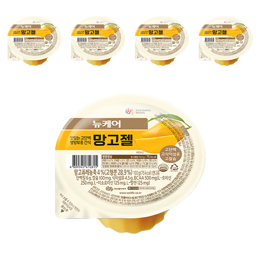 Nyu Care Mango Gel , 5 Pack , 100 g (뉴)