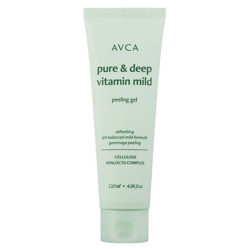 Abeuka Pyueo & Deep Vitamin Low Irritation Peeling Gel , 120 ml, 1 Pack (아브카 퓨어 앤 딥 비타민 저자극 필링 젤, 120ml, 1개)