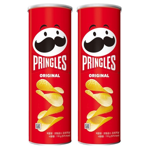 Peuringgeulseu Orijinal , 110 g, 2 Pack (프링글스 오리지날)