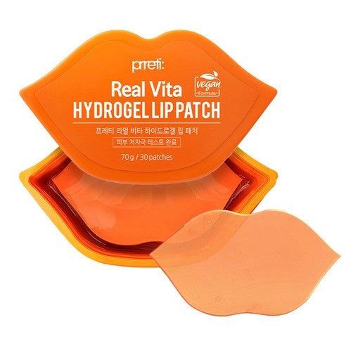 Peureti Rieolbita Hadeugel Rip Paechi , 30 Pack , 1 Pack (프레티 리얼비타 하이드로겔 립 패치, 30개입, 1개)