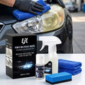 LJL Jadongcha He Dry Teu Bokwonje Kotingje Set Jadongcha Otoba Jeonjodeung Hwangbyeon Bokwon Gwanriyong Bokwonje + Kotingje , 1 Pack , 180 ml (LJL 자동차 헤드라이트 복원제 코팅제 세트 자동차 오토바이 전조등 황변 복원 관리용 복원제+코팅제, 1개, 180ml)