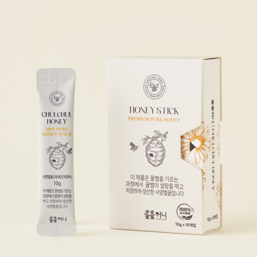 Chulchulheoni Sayangbeol Honey Domestic Honey Stick , 1 Pack , 100 g (출출허니 사양벌)