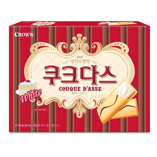 Couque White , 289 g, 1 Pack