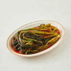 Our Ttangnoldeon Yeosudolsan Mustard Greens Kimchi , 1 kg, 1 Pack (우리땅에놀던 여수돌산 갓김치, 1kg, 1개)