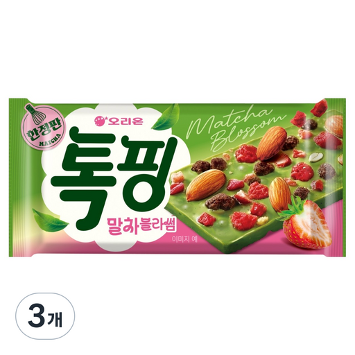 Tokping Orion Malchabeulrasseom , 43 g, 3 Pack (톡핑 말차블라썸)