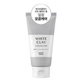Haepibaseu White Keulre Pore Cleansing Foam , 150 g, 1 Pack (해피바스 화이트 클레이 모공 클렌징폼, 150g, 1개)