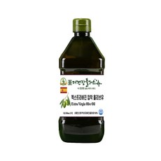 Deogeongangpeulreoseu Seupeinsan Extra Beojin Olribeu Oil San 0.3 Jeoonapchak , 1 Pack , 1 L (더건강플러스 스페인산 엑스트라버진 올리브오일 산도0.3 저온압착, 1개, 1L)