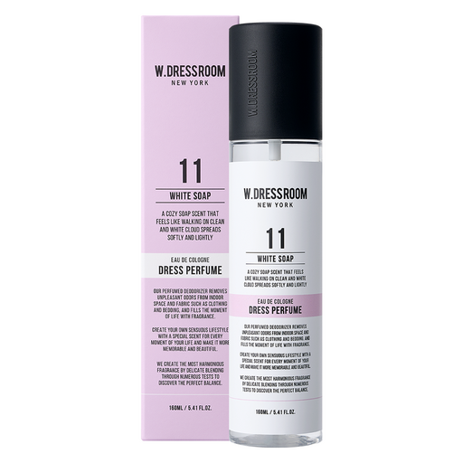 Deobeulyudeureseurum Deureseupeopyum , 11 Beon Hwateusop , 160 ml, 1 Pack (더블유드레스룸 드레스퍼퓸 번 화트솝)