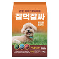 Jalmeokjalssa Gangaji Geonsiksaryo , Chil Noodles Jo , 2 kg, 1 Pack (잘먹잘싸 강아지 건식사료 칠 조)