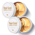 Peureti Rieol Gold Hadeugel Apaechi , 60 Pack , 2 Pack (프레티 리얼 골드 하이드로겔 아이패치, 60개입, 2개)