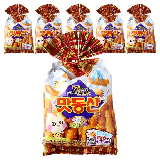 Haitai Je Flavor Dongsan , 70 g, 6 Pack (제 동산)