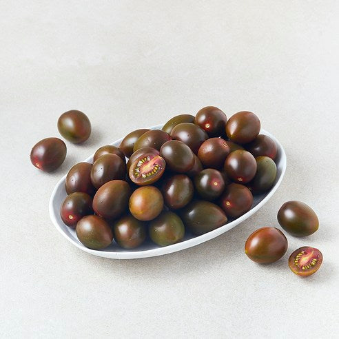 Seuwitmato Seutebia Mango Scent Black Daechu Cherry Tomato (스윗마토 스테비아 망고향 블랙대추방울토마토)