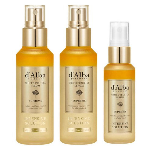 d'Alba White Teureopeul Supeurim Intensibeu Serum 100 ml x 2 p + 50 ml, 1 Pack (달바 화이트 트러플 수프림 인텐시브 세럼 100ml x 2p + 50ml, 1개)