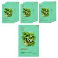 Holika Holika Pyueo Essence Mask Sheet Ssuk , 1 Pack , 10 Pack (홀리카홀리카 퓨어 에센스 마스크시트 쑥, 1개입, 10개)