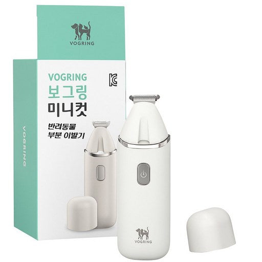 Bogeuring Mini Keot Ban Ryo Dongmul Bubun Balgi ZC-T 19, 1 Pack , White (보그링 컷 반 동물 부분 발기)