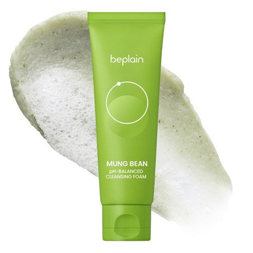 Vegan Byuti Beplain Nok Yaksanseong Cleansing Foam , 80 ml, 1 Pack ([비건뷰티] 비플레인 녹두 약산성 클렌징폼, 80ml, 1개)