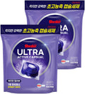 Swiseulreo Ultra Aektibeu Chogonongchuk Kaepsyul Set Je Lily Scent , 100 Pack , 2 Pack (쉬슬러 액티브 초고농축 캡슐 제)