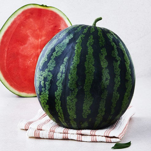 Heukmi 11 brix Watermelon , 5 kg Sang , 1 Pack (곰곰 고당도 수박, 7KG 이상, 1개)
