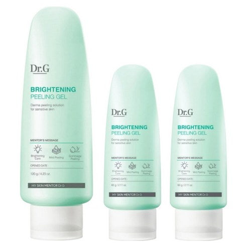 Dr.G Beu Lightning Peeling Gel 120 g + 60 g x 2 p Gihoek Set , 1 Pack (닥터지 브라이트닝 필링 젤 120g + 60g x 2p 기획세트, 1개)