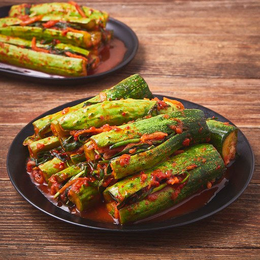 Mosan Kimchi Gatdamgeun Crunchy Cucumber Sobak , 1.5 kg, 1 Pack (모산 갓담근 소박)