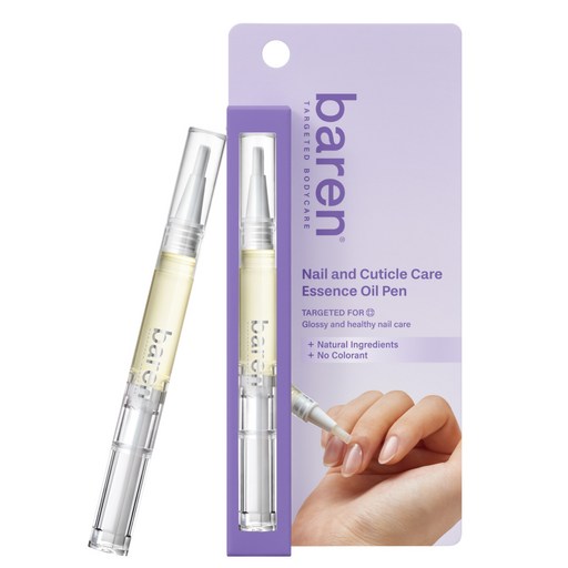 Baren & Kyutikeul Keeo Essence O Pen , 2 ml, 4 Pack (바렌 큐티클 케어 오 펜)