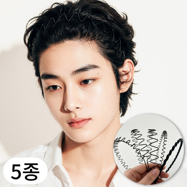 Deukgongdeu Meori Anapeun Seupeuring Meoritti 5 Types Set (득공드 머리 안아픈 스프링 머리띠)