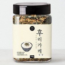 Tasty Whoo Rike Rice Powder Jumeok Rice Gim Flavor Bottles Ta Pack , 150 g, Gim Flavor Whoo Rike 150 g Bottles Ta Pack , 1 Pack (맛있는 후리가케 밥가루 주먹밥 김맛 병타입, 150g, 김맛 후리가케 150g [병타입], 1개)