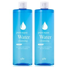 Situ Pyueo Aqua Large Size Woteo Cleansing , 2 Pack , 500 ml (시투와이 퓨어 아쿠아 대용량 워터 클렌징, 2개, 500ml)