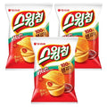 Orion Seuwingchip Bokeum Gochujang Flavor , 60 g, 3 Pack (스윙칩 볶음)