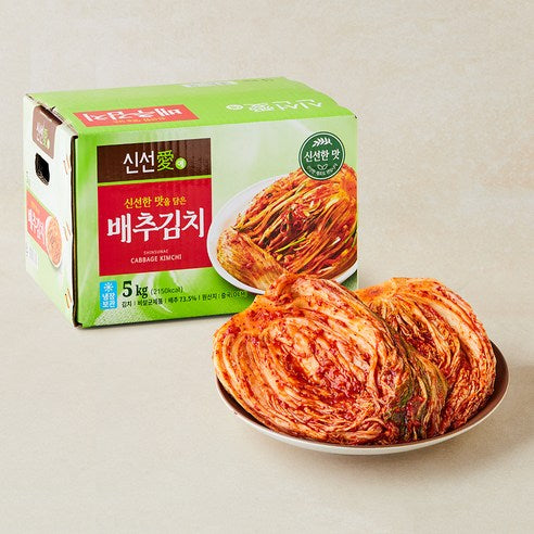 Fresh Ae Pear Chu Kimchi , 5 kg, 1 Pack (신선애 배추김치, 5kg, 1개)