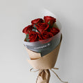 Blue Ming & Mi Johwa Binukkot Rose Chyureol Kkotdabal 7 p, Red , 1 Pack (밍 미 조화 비누꽃 츄럴 꽃다발)