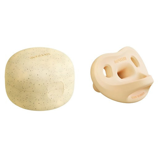 Moyum Ol Silrikon Makarong Jjokjjok Nori Pack Jeotkkokji + Jeonyong Keseu , 1 Dangye (1~3 Pack ), Manggosyabeteu , 1 Set (모윰 올 실리콘 마카롱 쪽쪽 노리 젖꼭지 전용 케스 단계 망고샤베트)