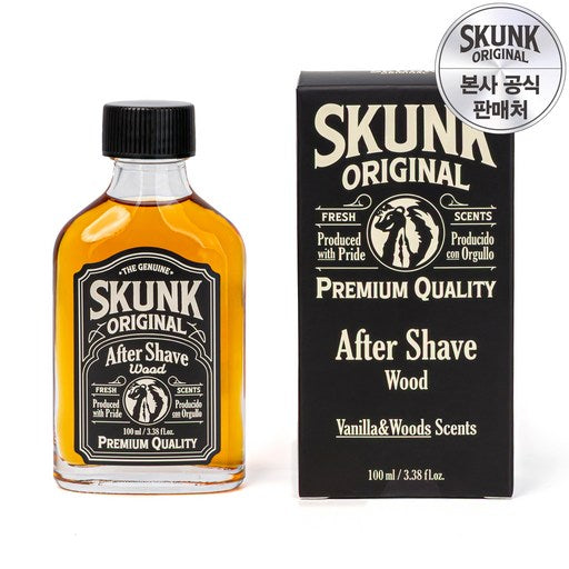 Seukeongkeu Orijinal Peuteoswebeu Aftershave - Vanilla Udeu , 100 ml, 1 Pack (스컹크 오리지날 프터쉐브 우드)