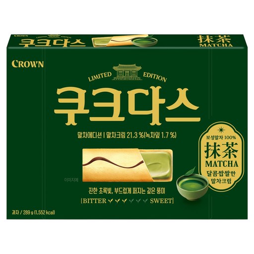 Couque Malcha , 289 g, 1 Pack (말차)
