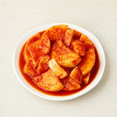 Haedam Village Jeon Whole Sikpum Injeung Seokbakji , 1 kg, 1 Pack (해담촌 전통식품 인증 섞박지, 1kg, 1개)