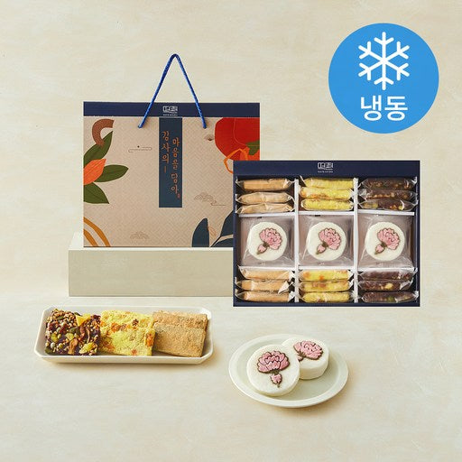 Rice Cake Pyeon Kasyeon 1 Ho Seonmul Set 1.08 kg ( Frozen ), 1 Set (편 카션 호 선물)