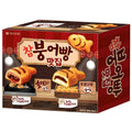 Orion Chewy Chewy Chambungeoppang 12 p + Ho Rice Cake Pumeun Chambungeoppang 12 p Set , 720 g, 1 Set (참붕어빵 호 품은)