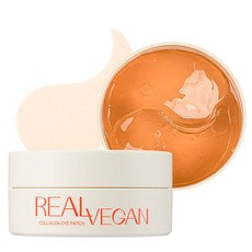 Keulrabyu Rieol Vegan Collagen A Paechi , 1 Pack , 60 Sheets Pack (클라뷰 리얼 비건 콜라겐 아이 패치, 1개, 60매입)