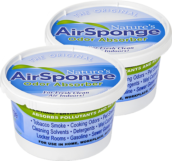 Cheoseueoseupeonji Original Silnae Talchwije Bonpum Daehyeong , 454 g, 2 Pack (처스어스펀지 실내 탈취제 본품 대형)