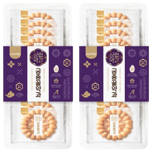 Samrip Gungjung Honey Yak 10 p, 300 g, 2 Pack (삼립 궁중 약)