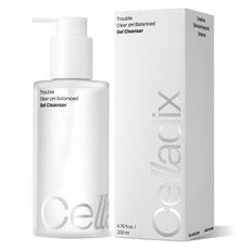 Selradikseu Trouble Clear Yaksanseong Gel Cleanser Acne Cleansing Akeuseugyun Scent Gyun , 1 Pack , 200 ml (셀라딕스 트러블 클리어 약산성 젤클렌저 여드름 클렌징 아크네스균 향균, 1개, 200ml)