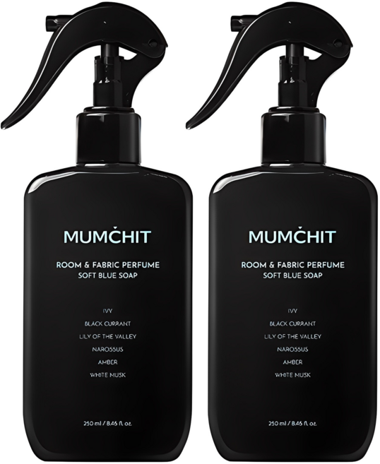 Meomchit Large Size Seomyu Scent Su , Soft Blue Sop , 250 ml, 2 Pack (멈칫 섬유 수 솝)