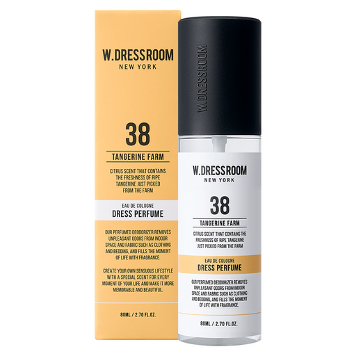 Deobeulyudeureseurum Deureseupeopyum , 38 Beon Taenjeorinpam , 80 ml, 1 Pack (더블유드레스룸 드레스퍼퓸 번 탠저린팜)