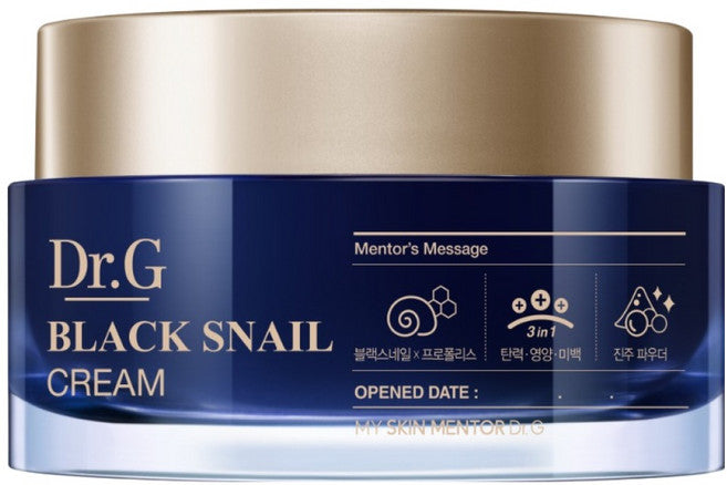Dr.G Black Snail Cream , 50 ml, 1 Pack