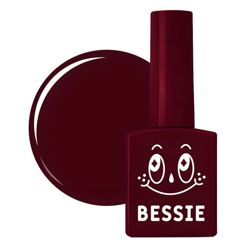 BESSIE Keolreo Jel , R 06 Chimyeongjeok Redeu , 11 ml, 1 Pack (컬러 젤 치명적 레드)